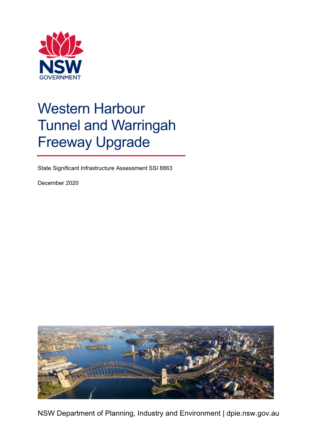 Western Harbour Tunnel and Warringah Freeway Upgrade