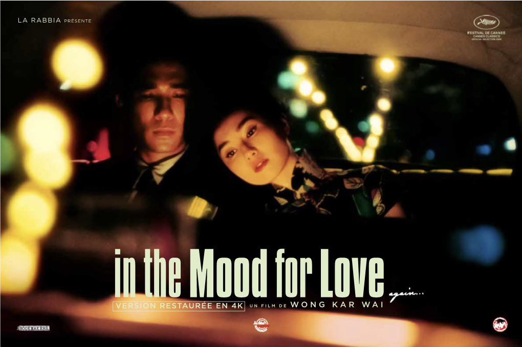 Version Restaurée En 4K Un Film De Wong Kar