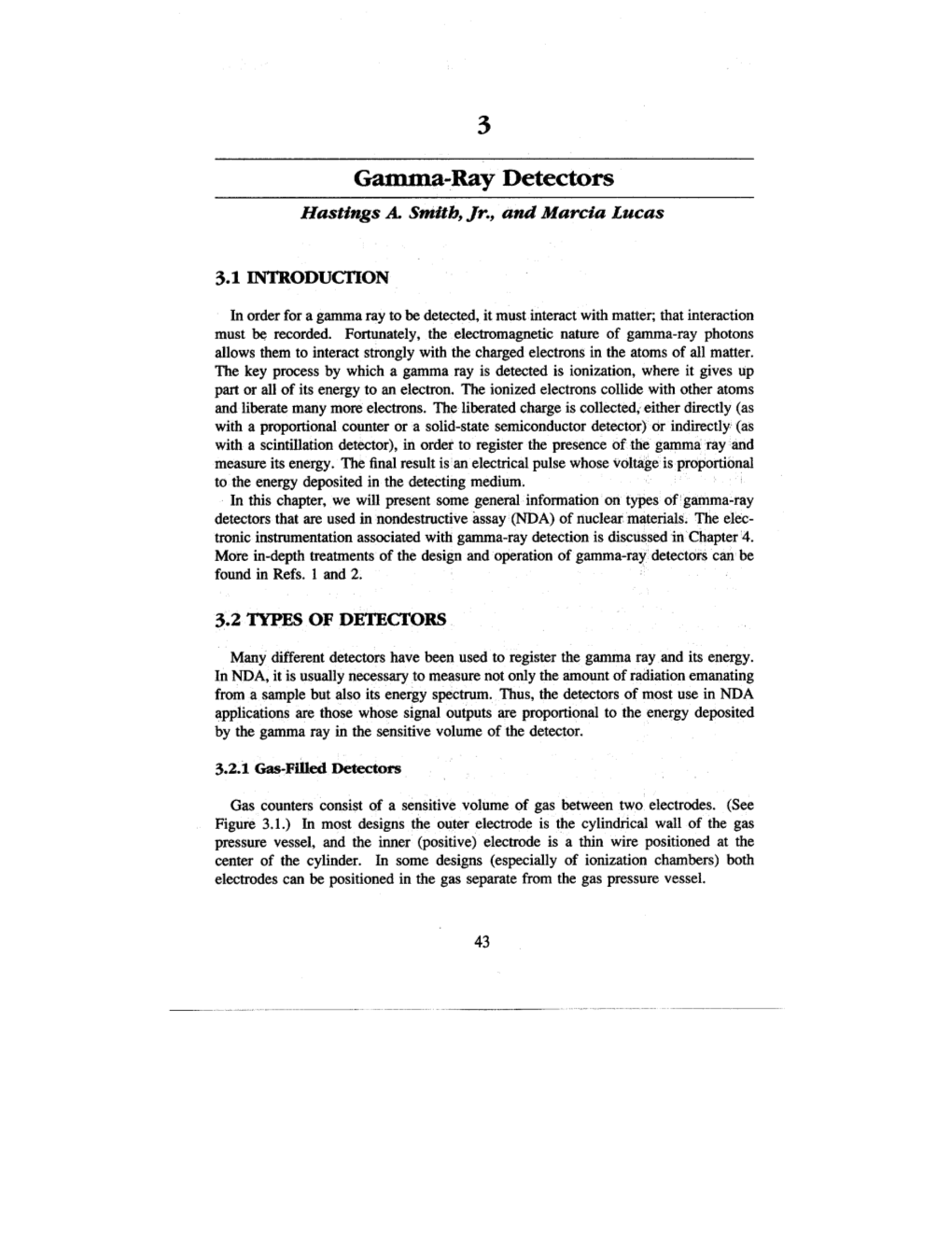 3 Gamma-Ray Detectors