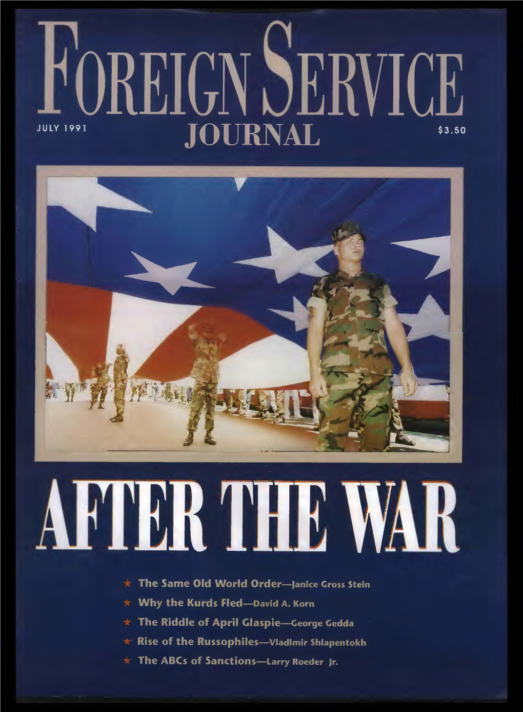 The Foreign Service Journal, July 1991