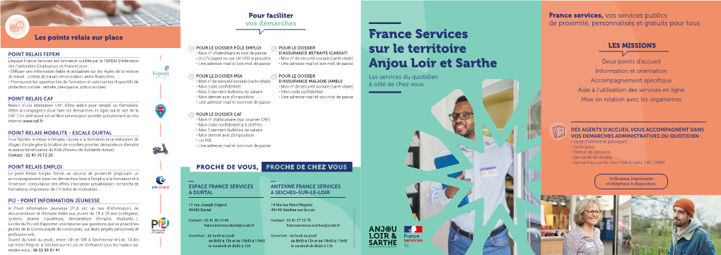 France Services Sur Le Territoire Anjou Loir Et Sarthe