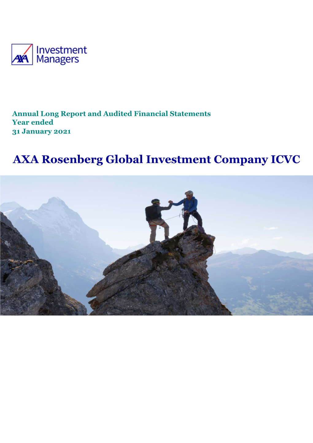 AXA Rosenberg Global Investment Company ICVC AXA Rosenberg Global Investment Company ICVC