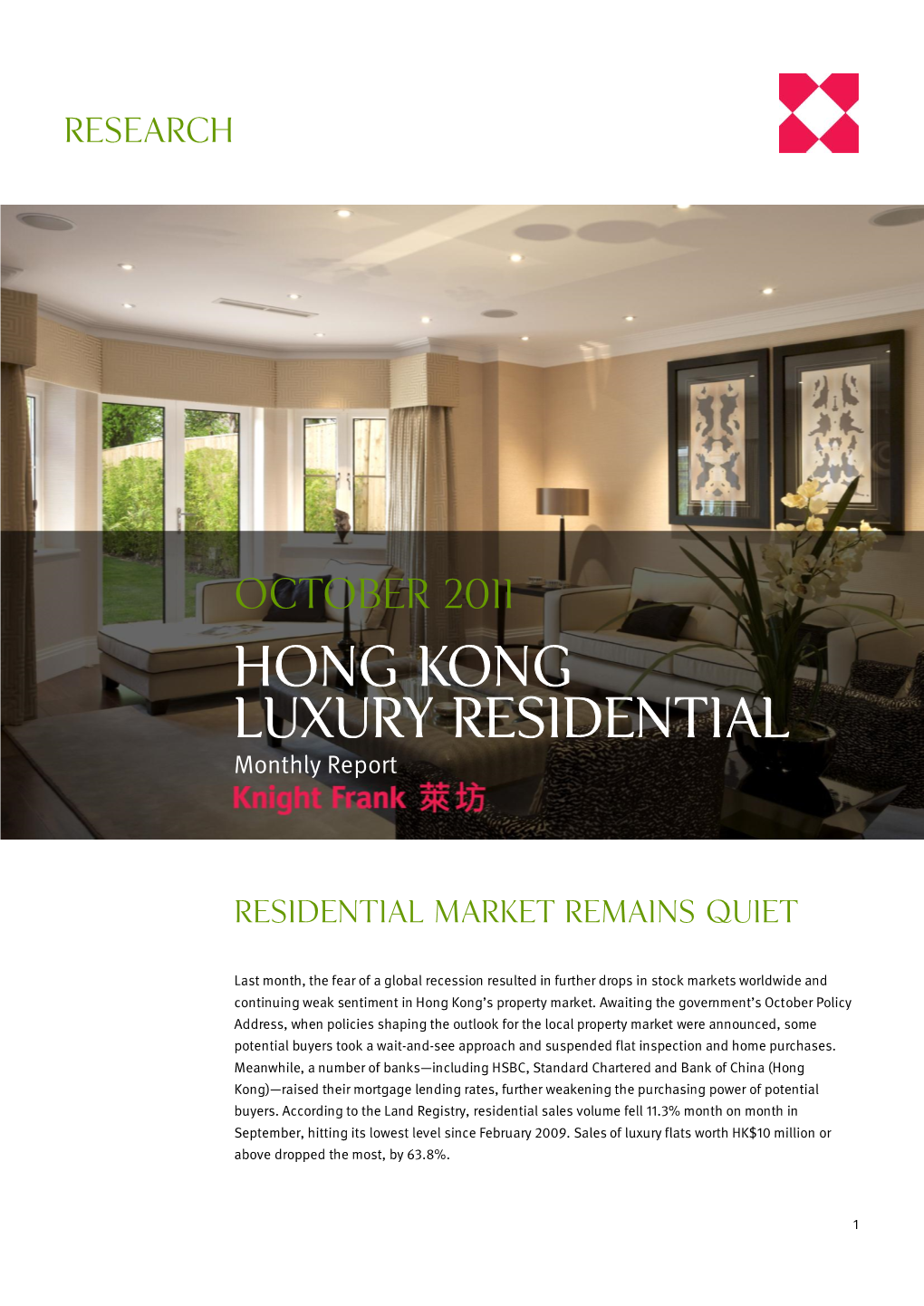 HONG KONG Luxury Residential