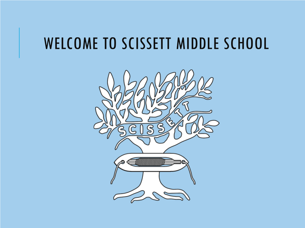 Welcome to Scissett Middle School Vision