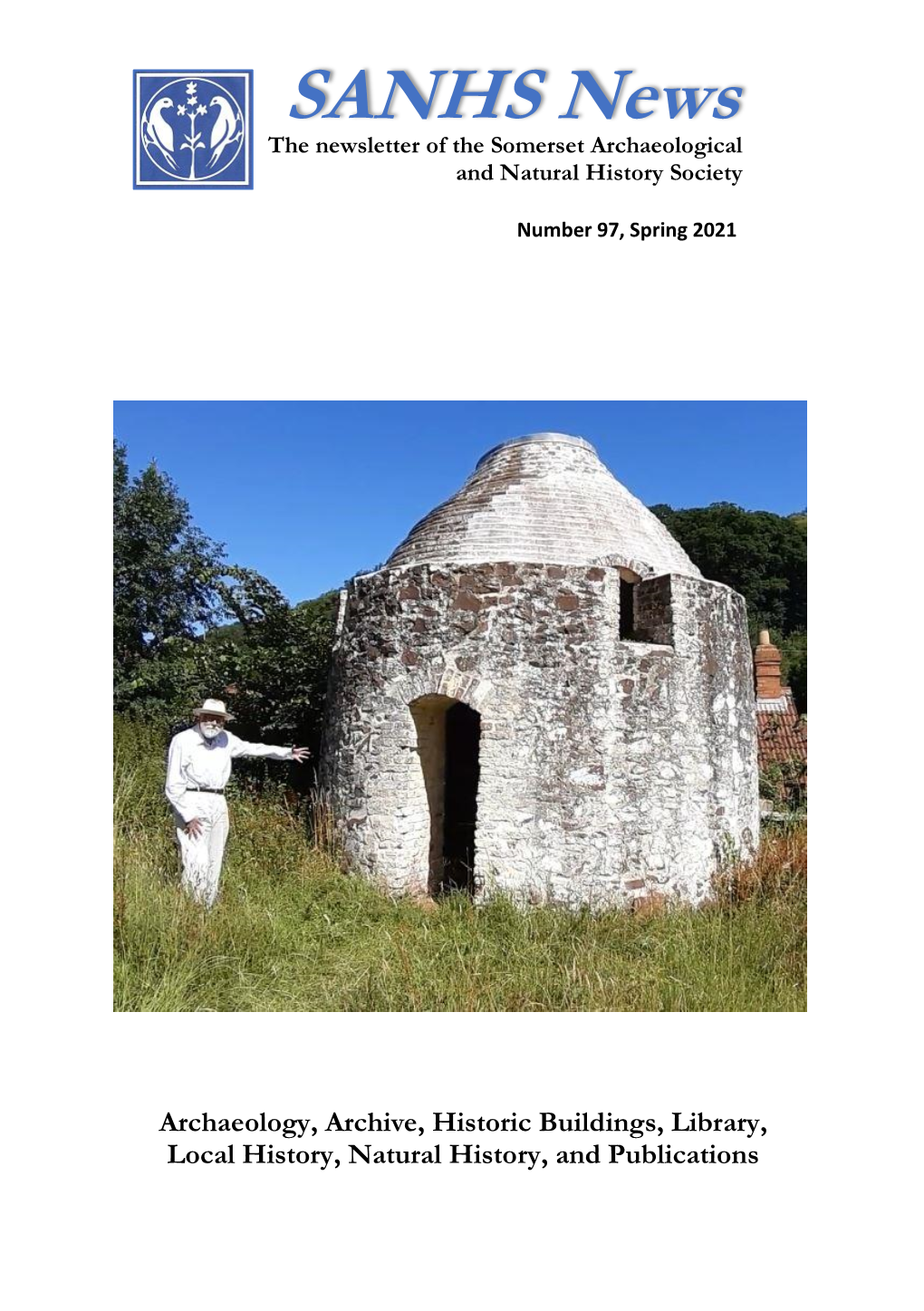 SANHS News the Newsletter of the Somerset Archaeological and Natural History Society