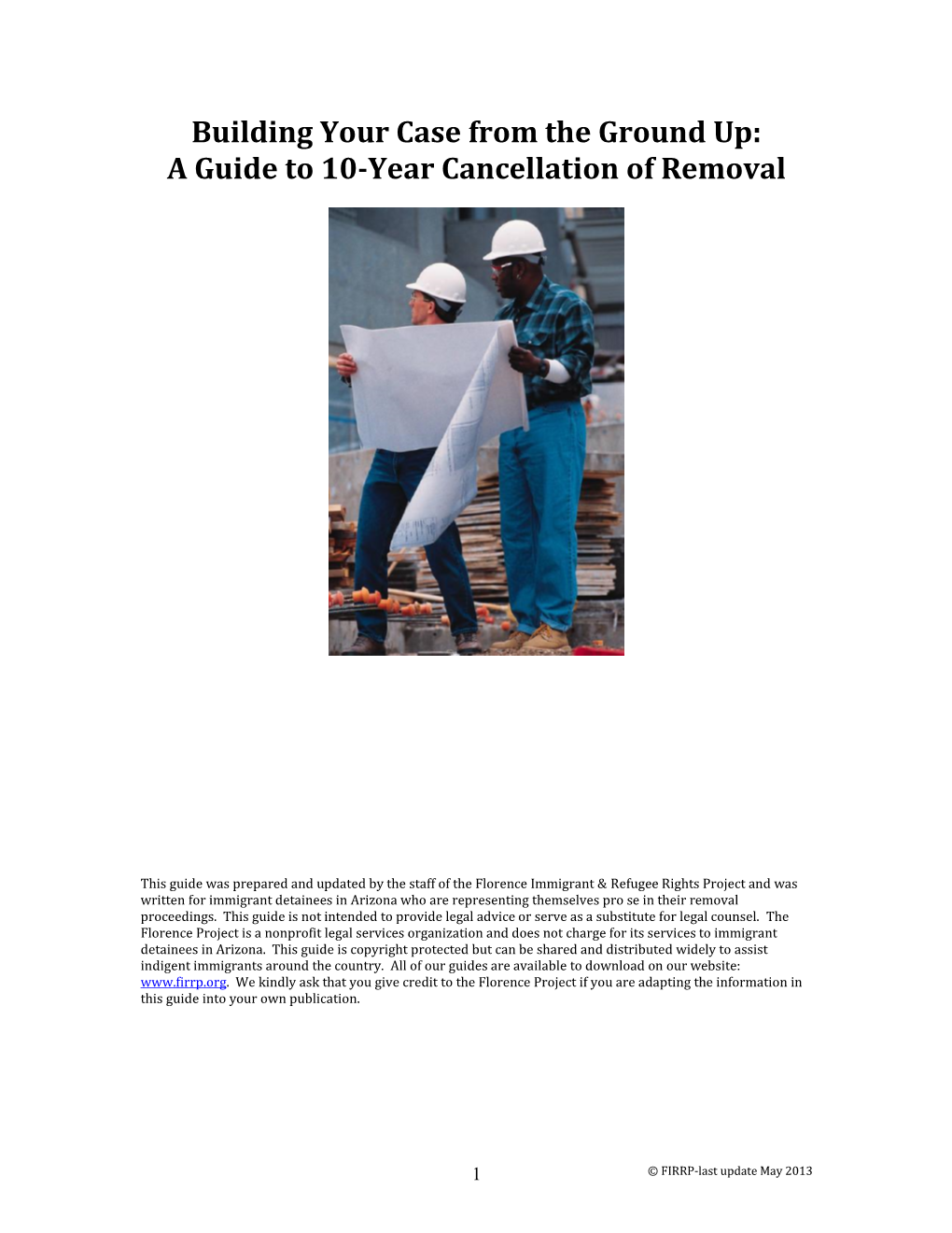 A Guide to 10-Year Cancellation of Removal