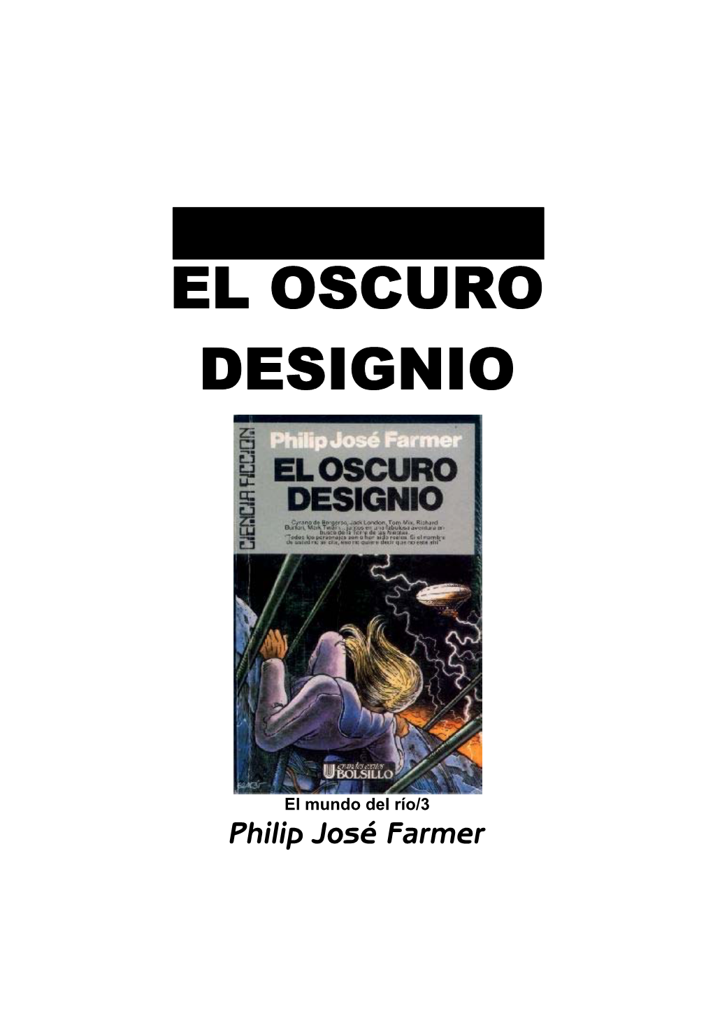 El Oscuro Designio