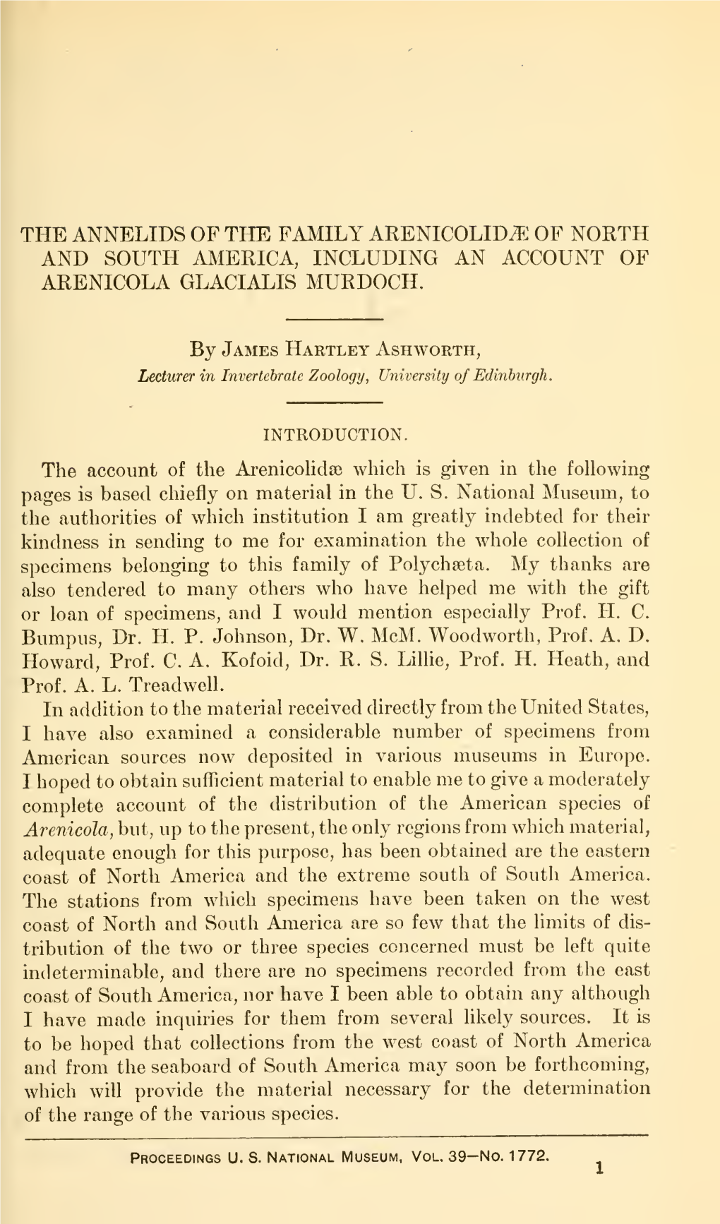 Proceedings of the United States National Museum