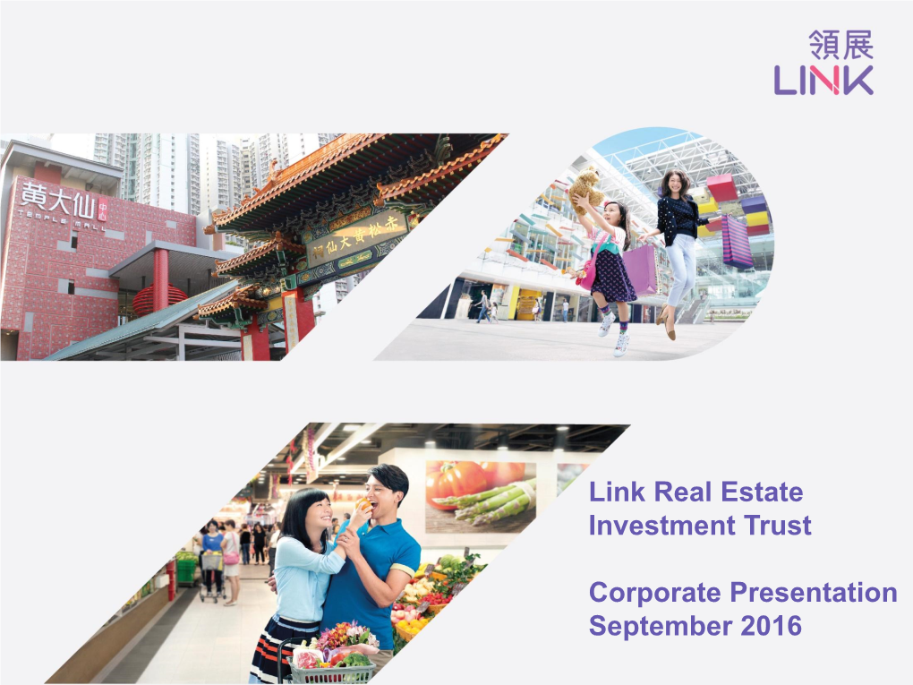 Link Real Estate Investment Trust Corporate