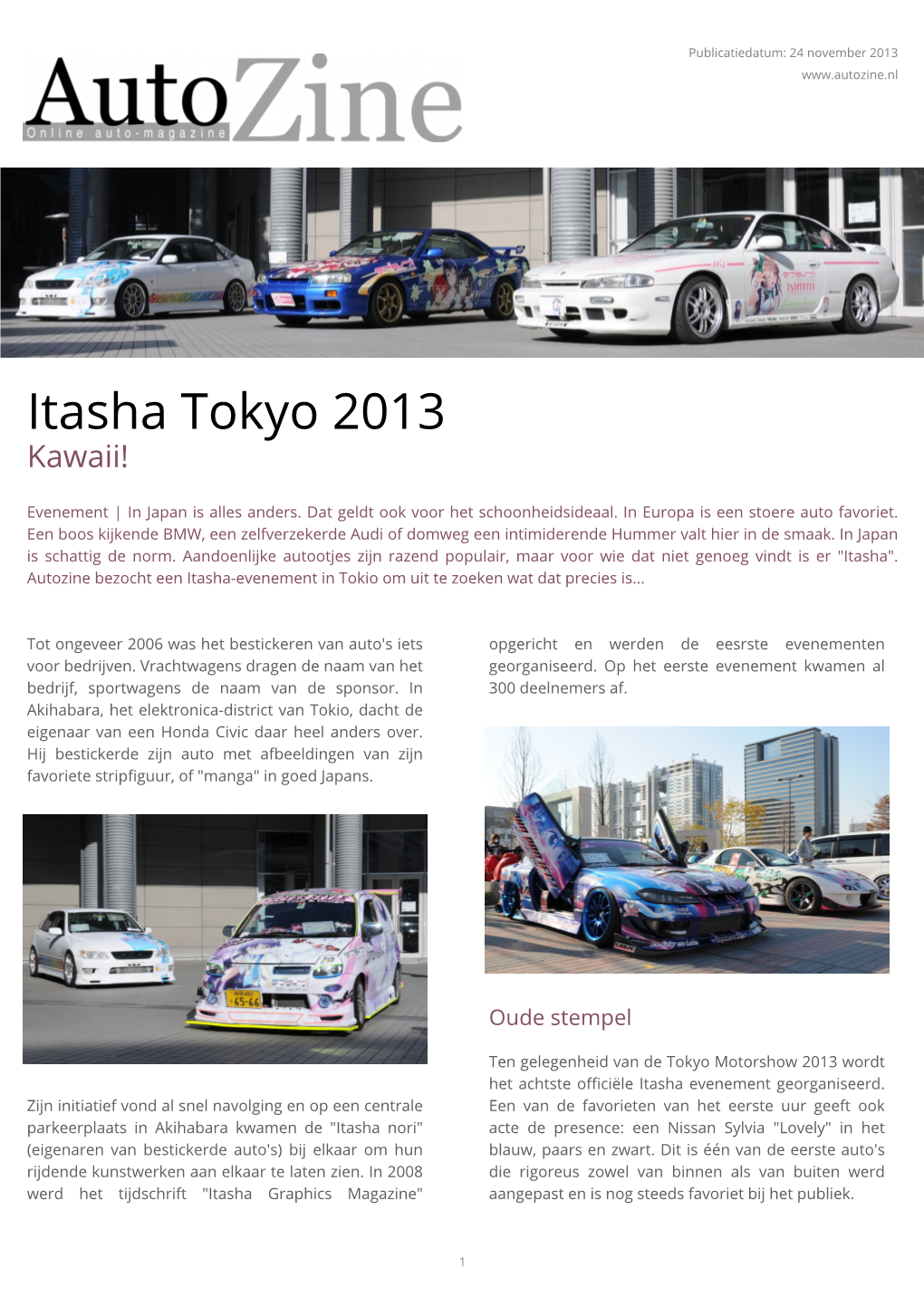 Itasha Tokyo 2013 Kawaii!