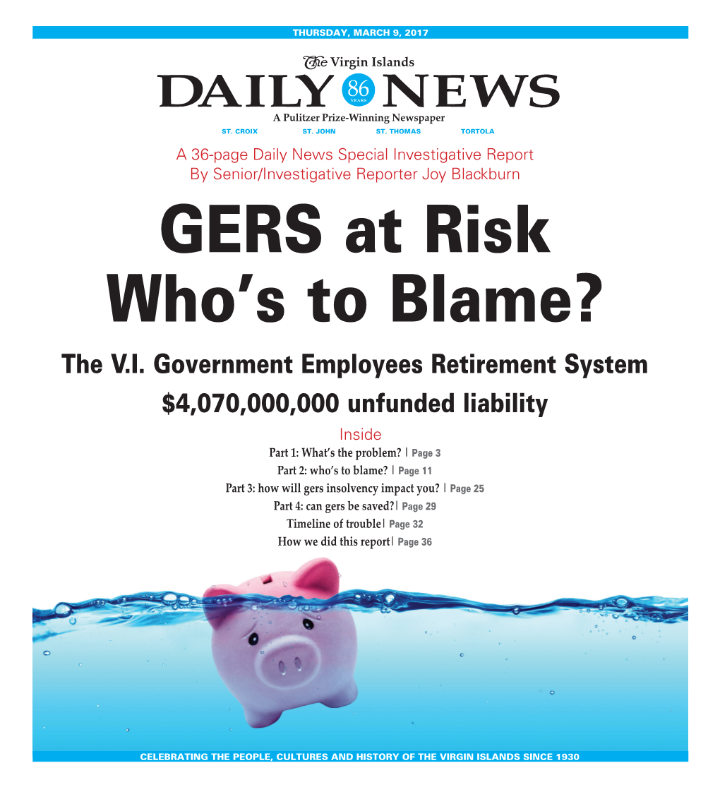 The V.I. Government Employees Retirement System $4,070,000,000
