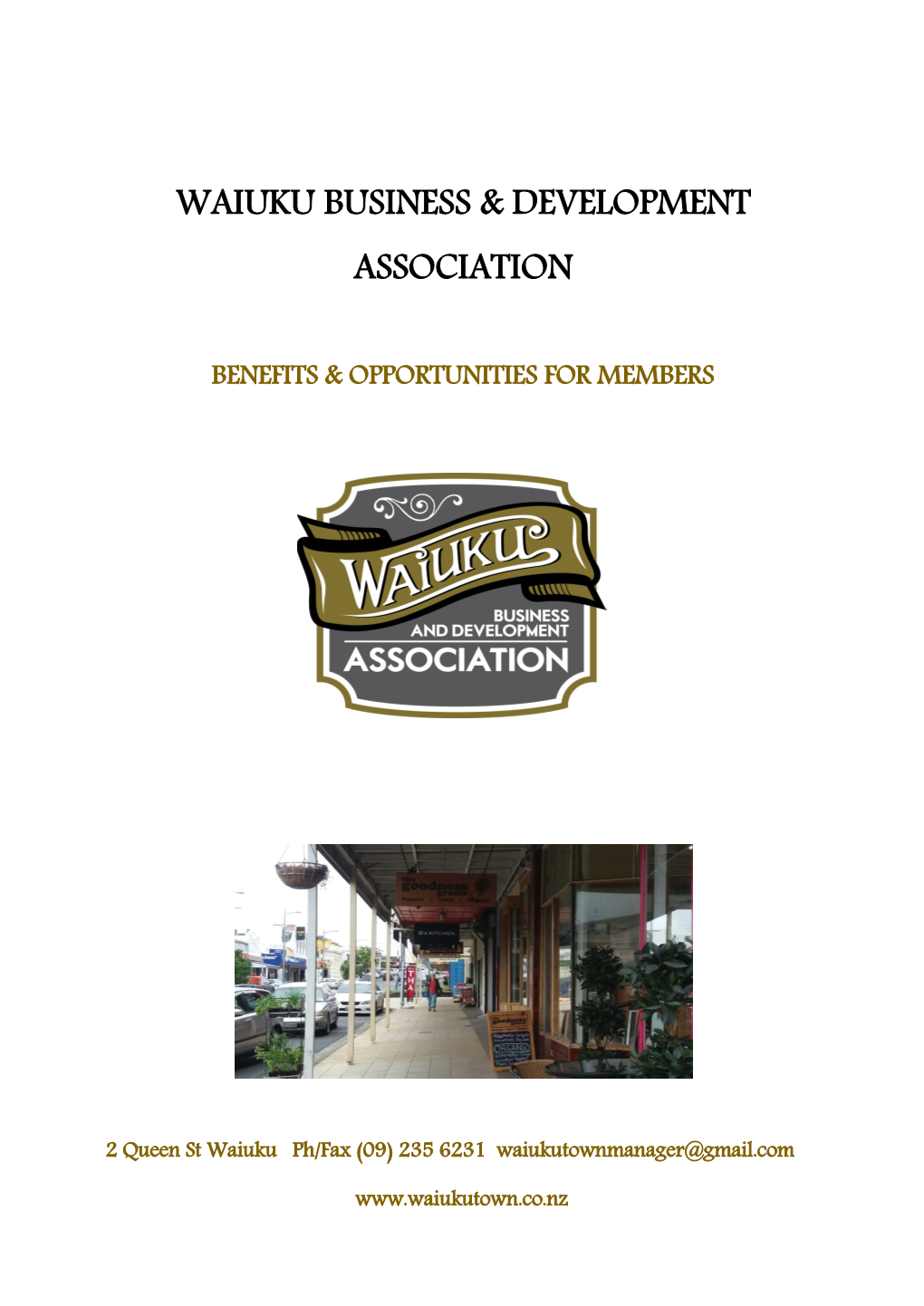 Waiuku Business & Development Association