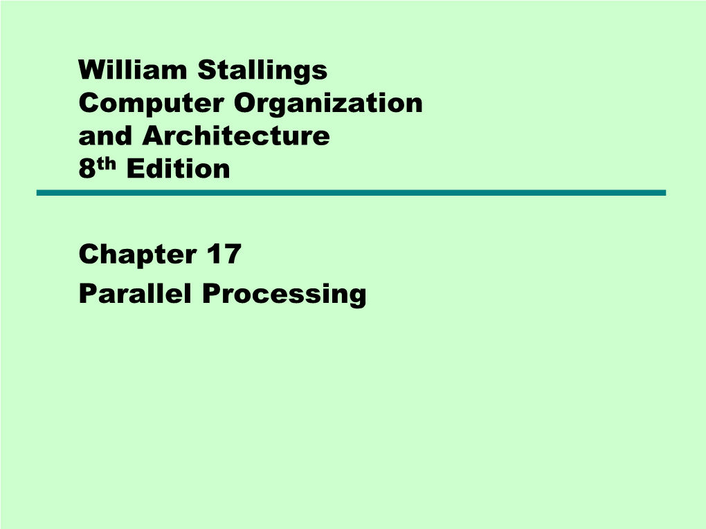 17 Parallel Processing.Pdf