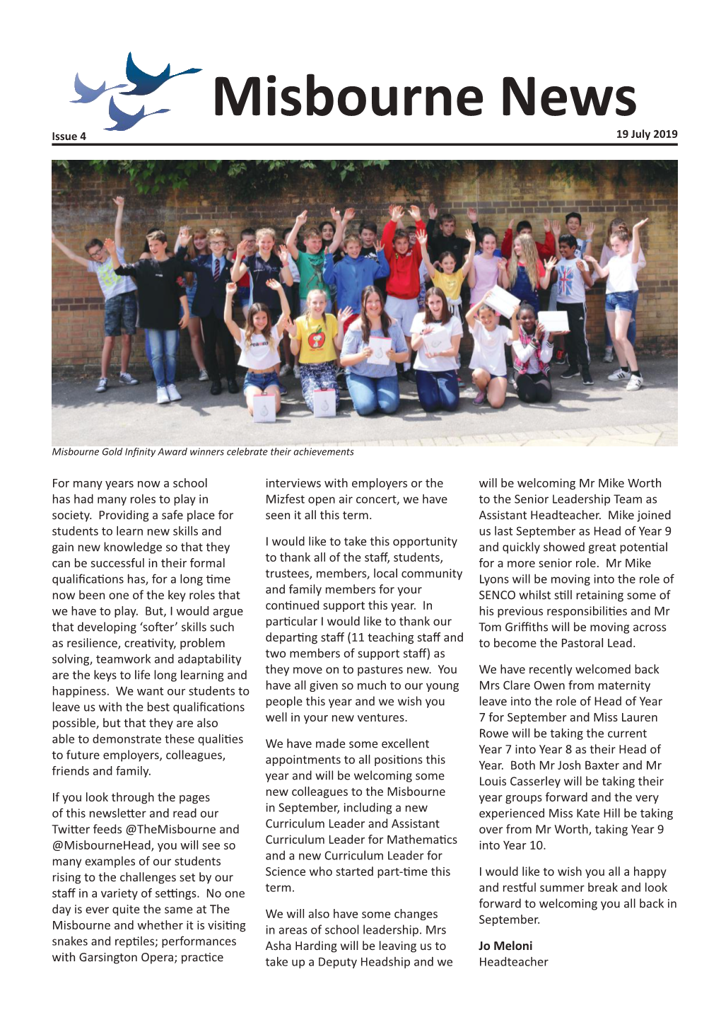 Misbourne News Issue 4 19 July 2019