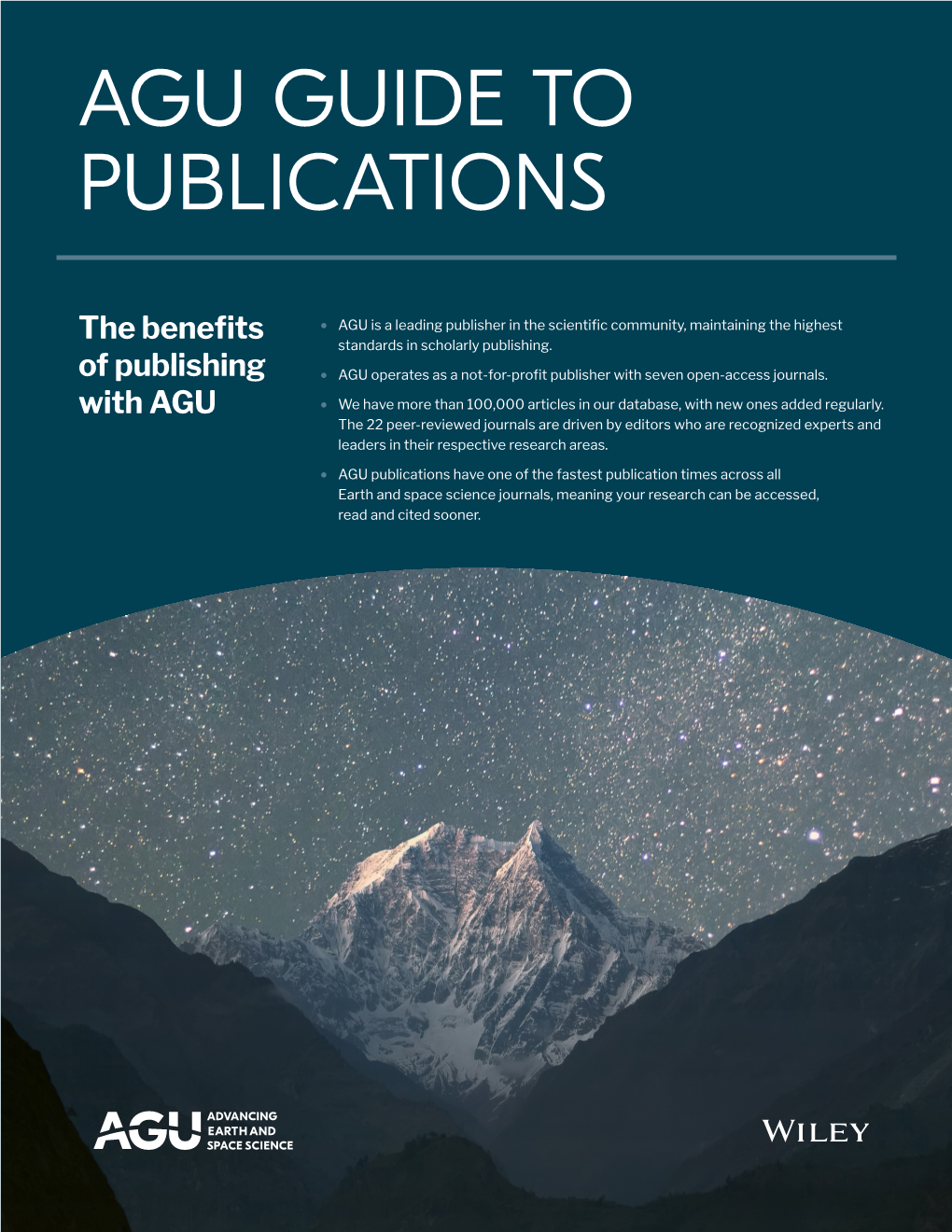 Agu Guide to Publications