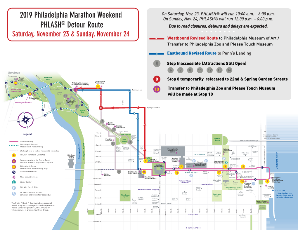 Marathon Detour Route 2019