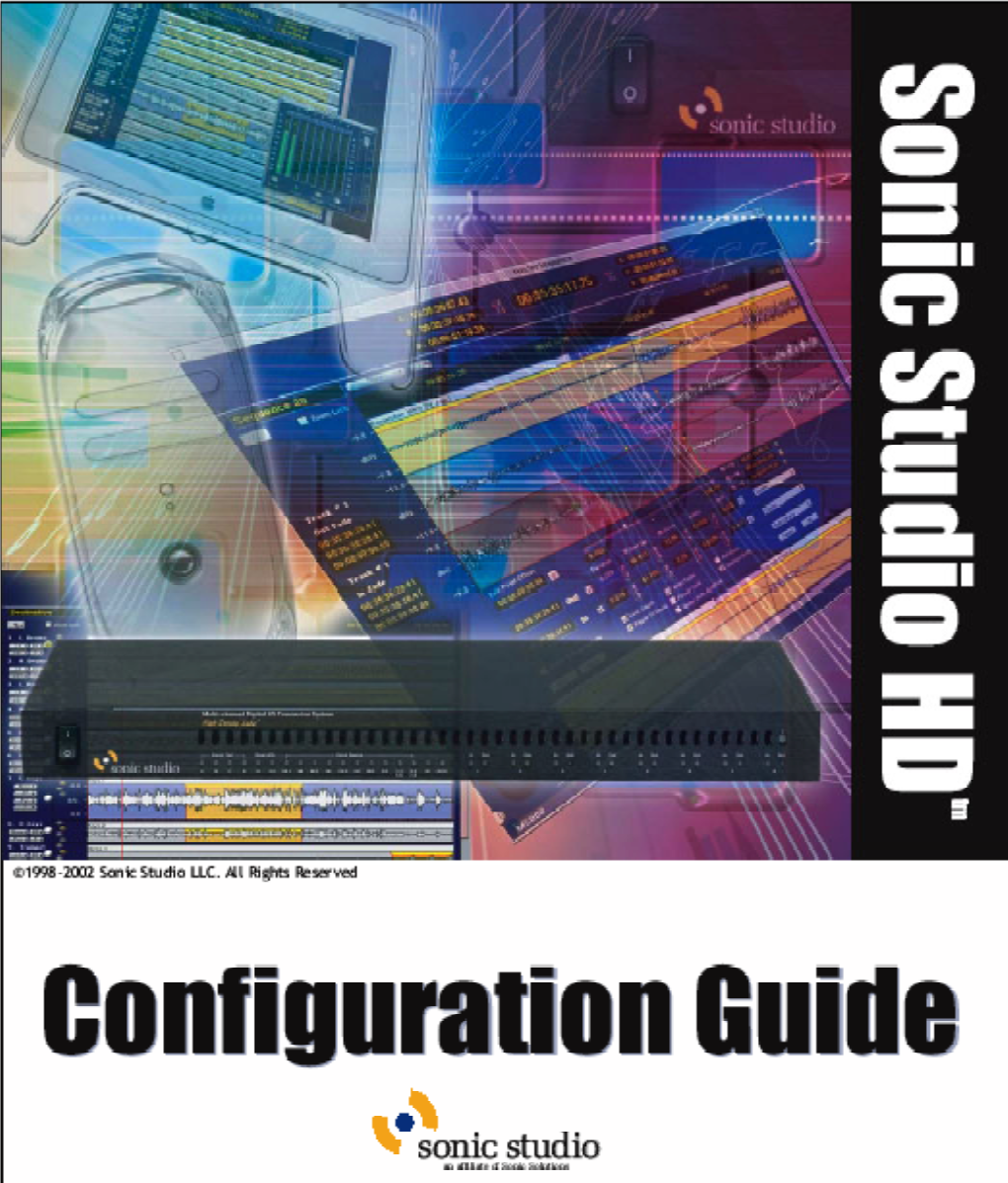 Sonichd Configguide18.Pdf