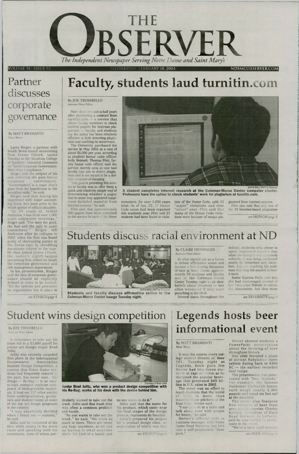 V ^ X the Faculty, Students Laud Turnitin.Com