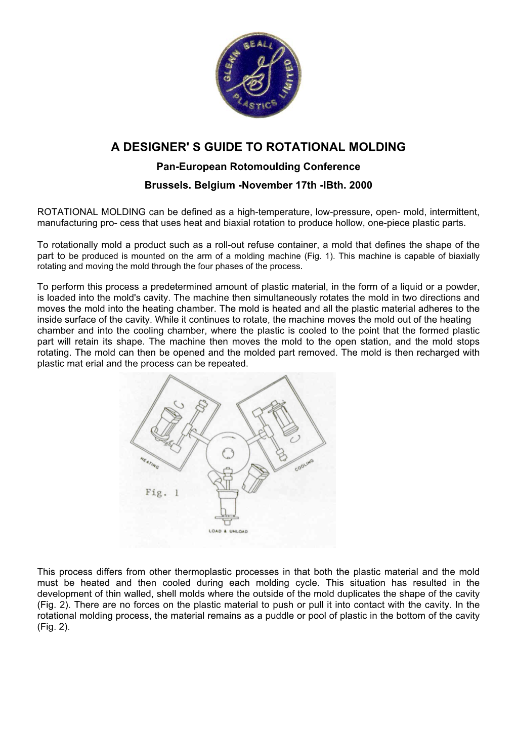 ROTATIONAL HOLDING Can Be Defined As A