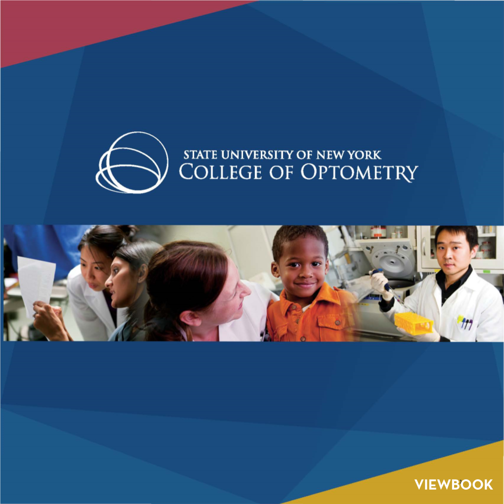 SUNY College of Optometry Viewbook