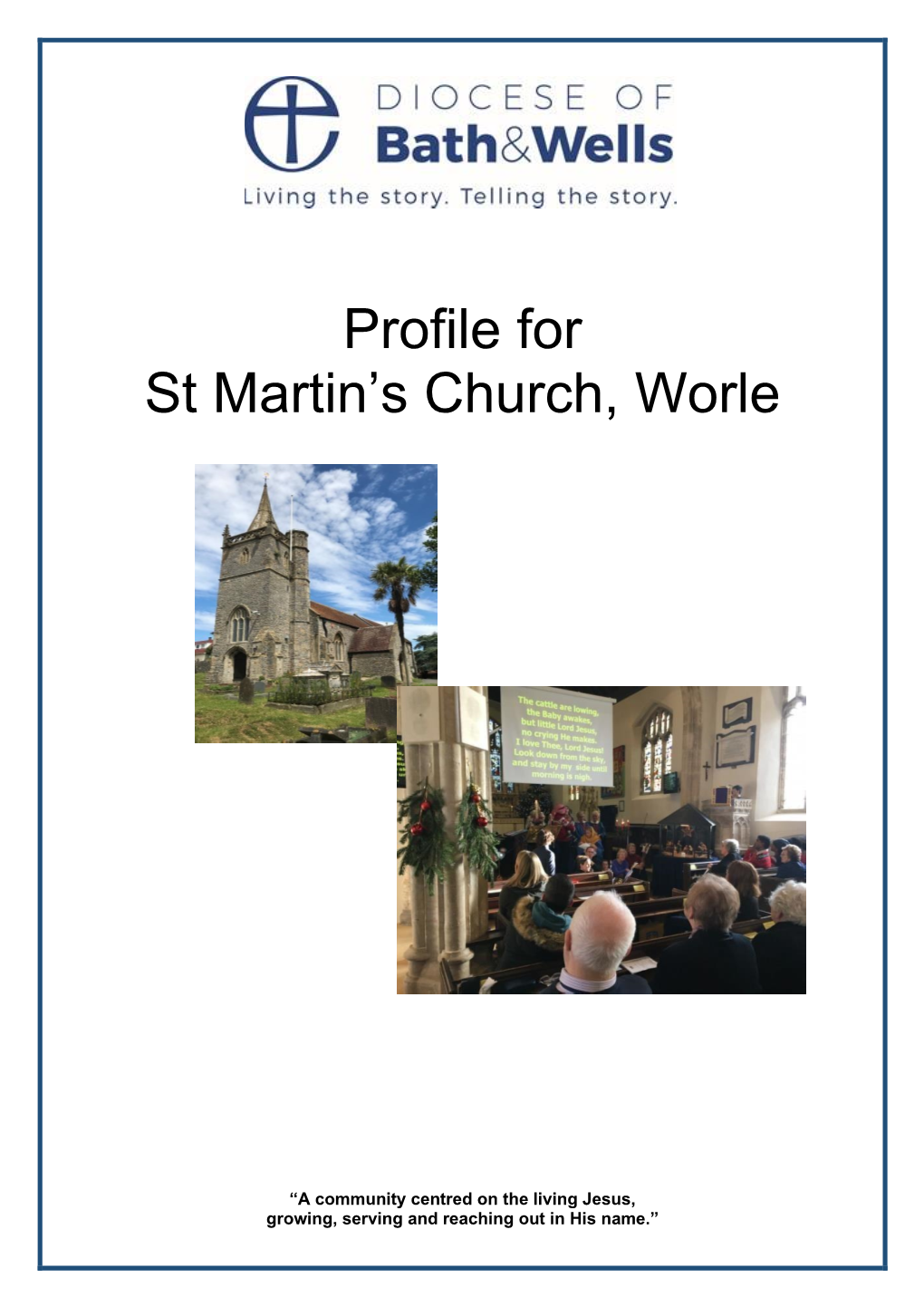 Profile for St Martin's Church, Worle
