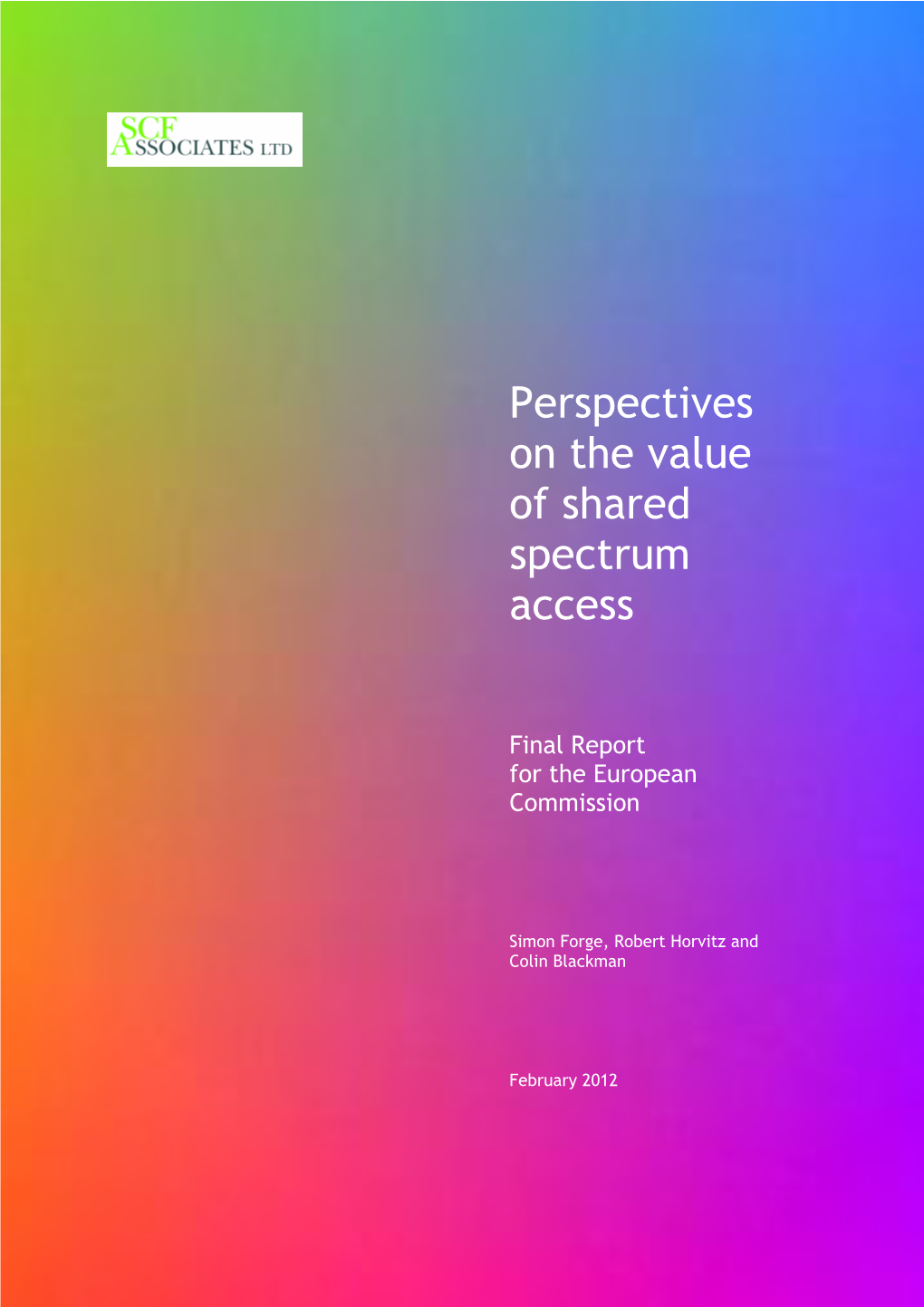 Perspectives on the Value of Shared Spectrum Access
