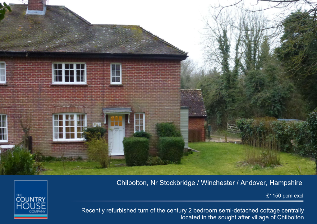 Chilbolton, Nr Stockbridge / Winchester / Andover, Hampshire