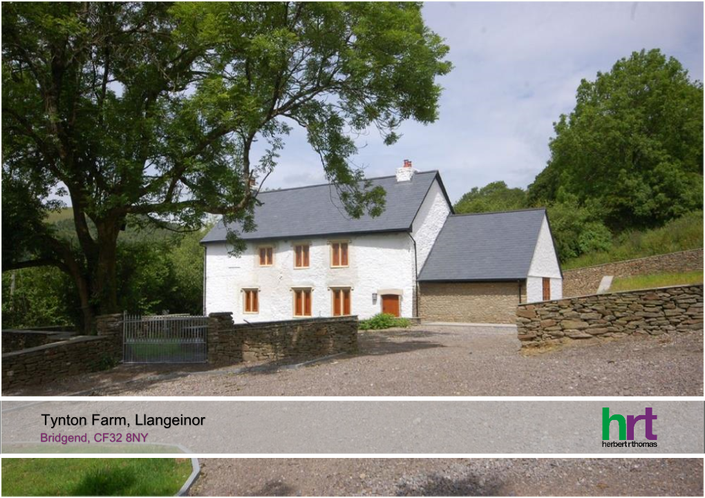 Tynton Farm, Llangeinor Bridgend, CF32 8NY Tynton Farm, Llangeinor Bridgend | CF32 8NY