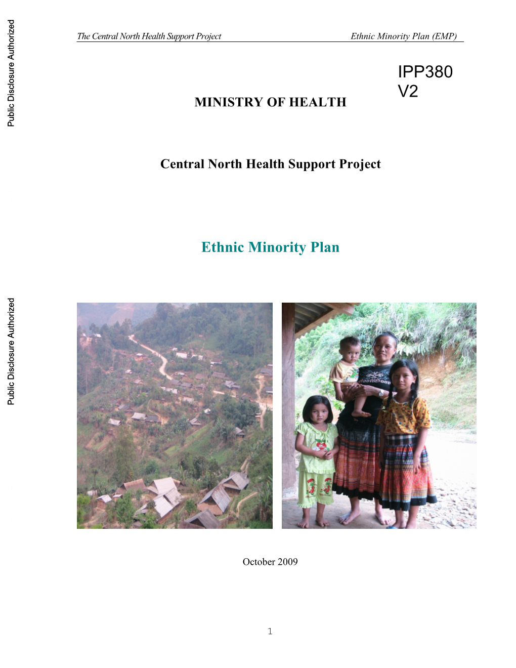 MINISTRY of HEALTH Central North Health