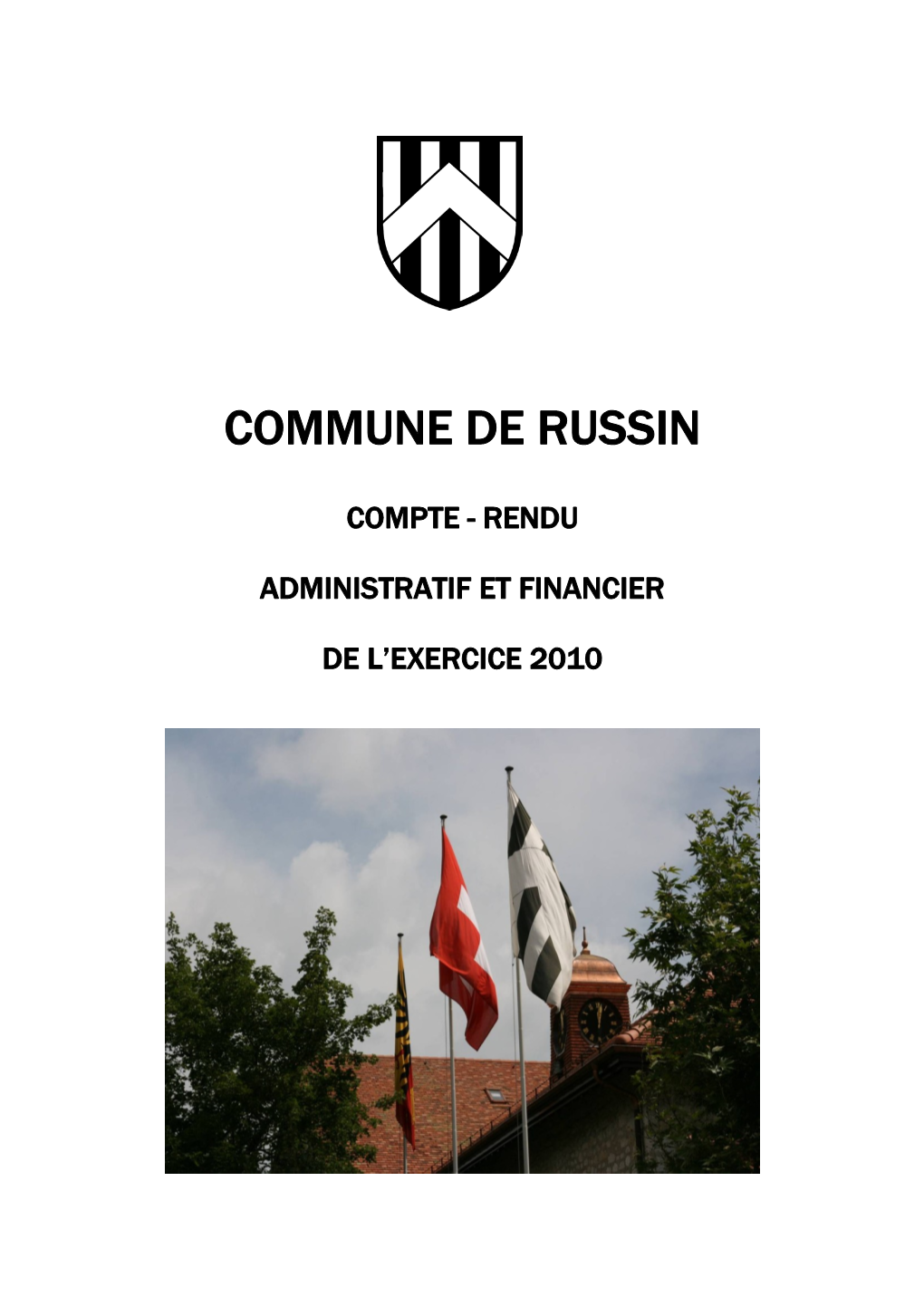 Rapport Administratif 2010