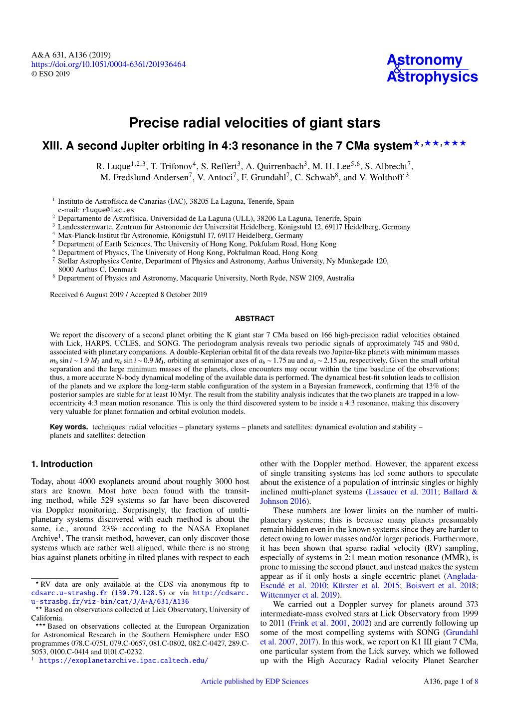 Precise Radial Velocities of Giant Stars XIII