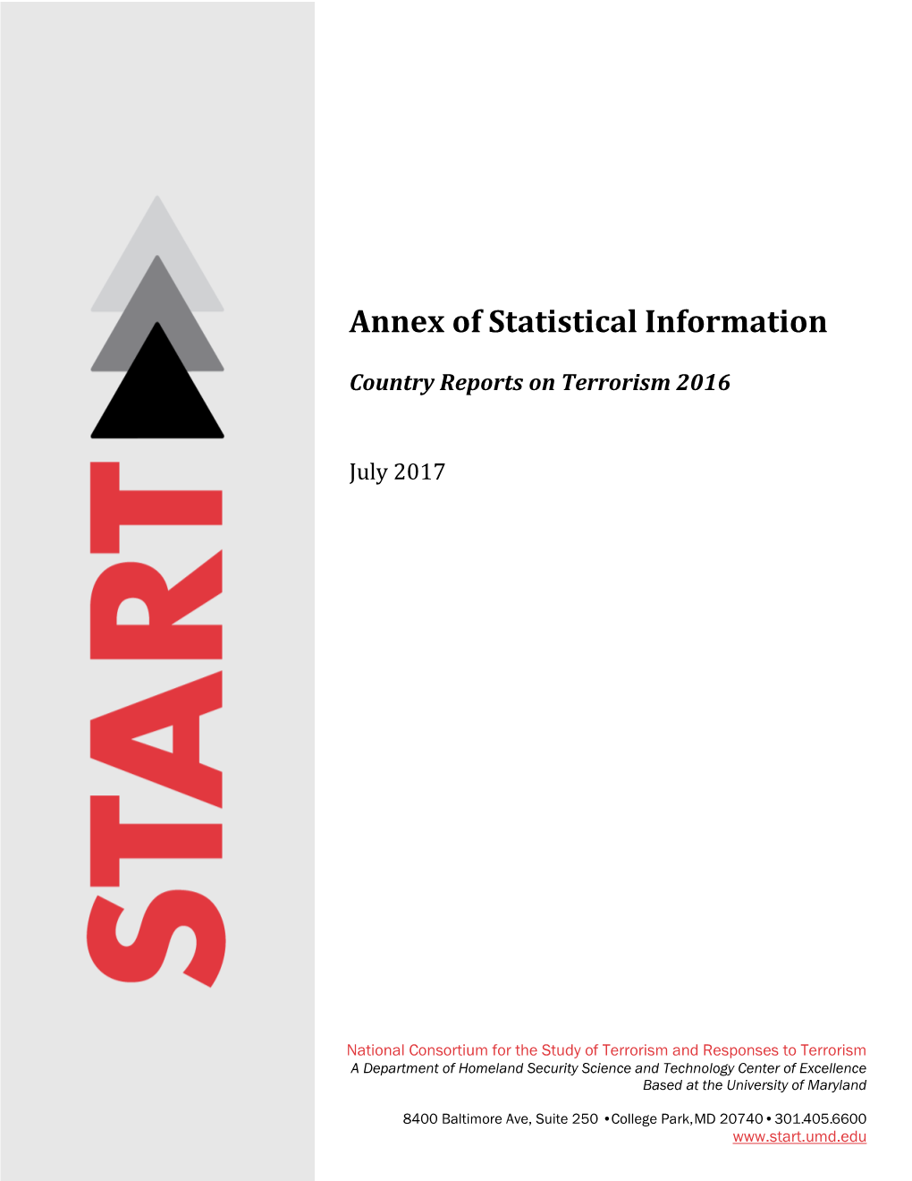 Annex of Statistical Information