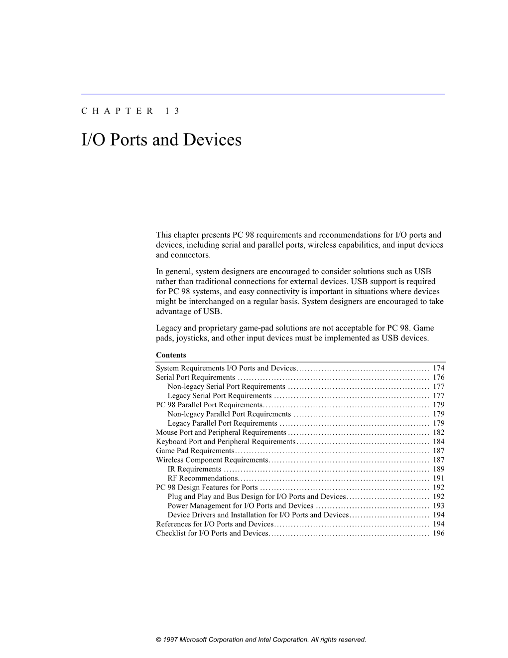 PC 98 System Design Guide