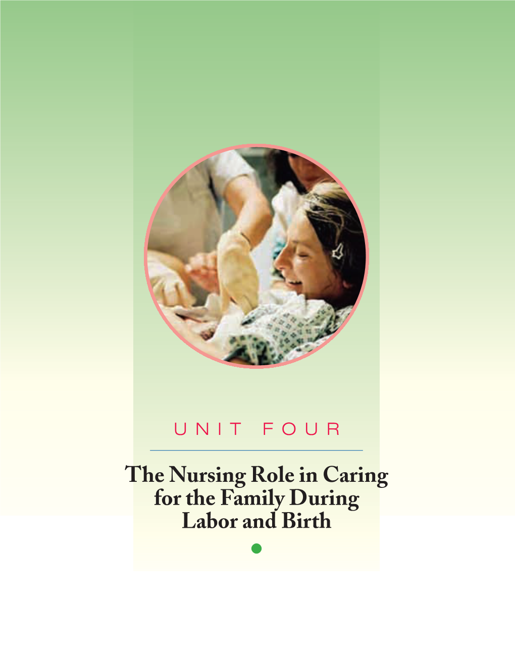 The Nursing Role in Caring for the Family During Labor and Birth