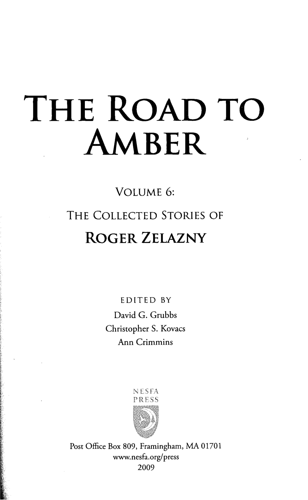 The Road to Amber