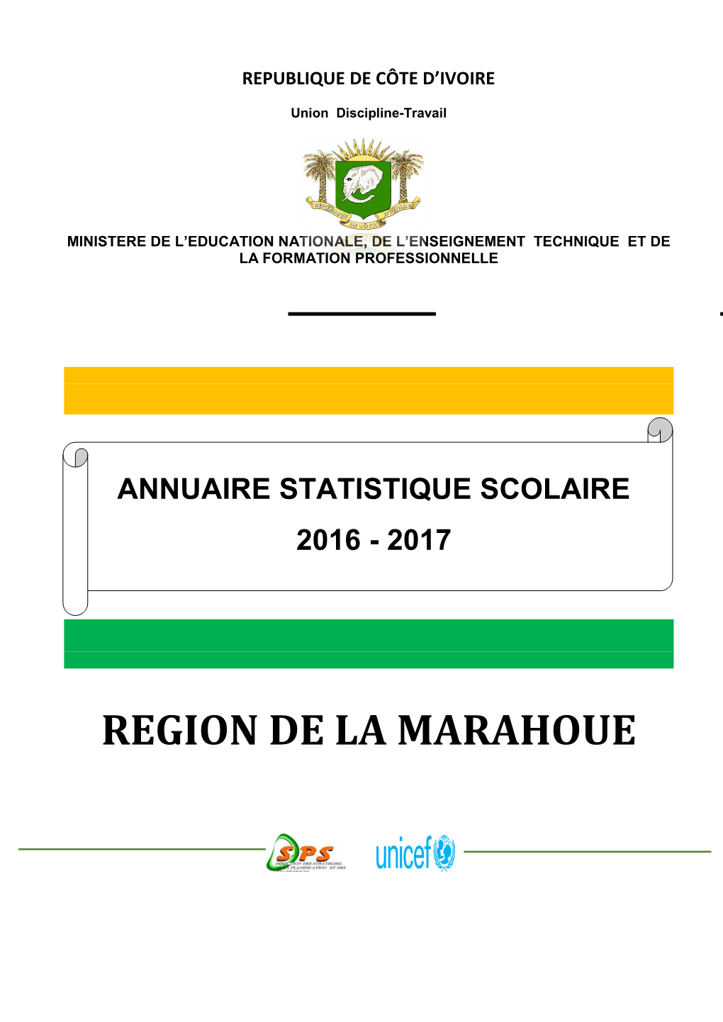 Region De La Marahoue