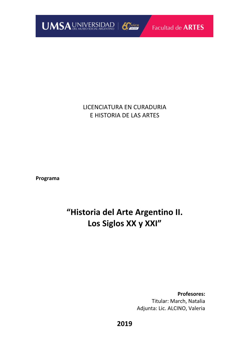 “Historia Del Arte Argentino II. Los Siglos XX Y XXI”