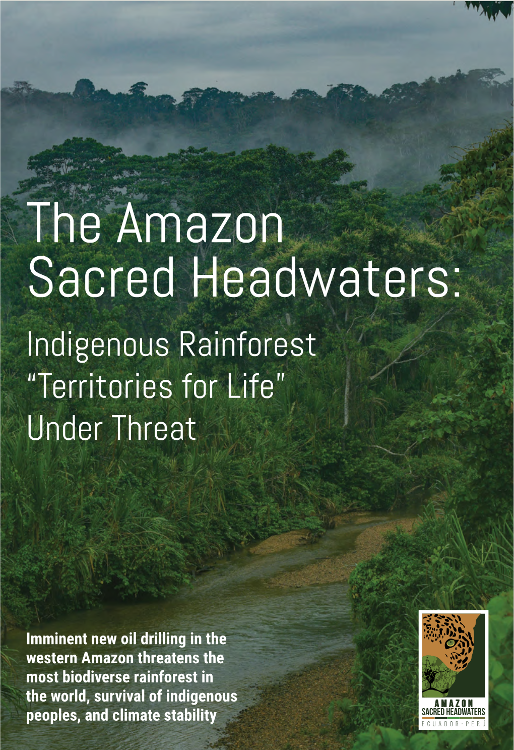 The Amazon Sacred Headwaters: Indigenous Rainforest “Territories for Life” Under Threat