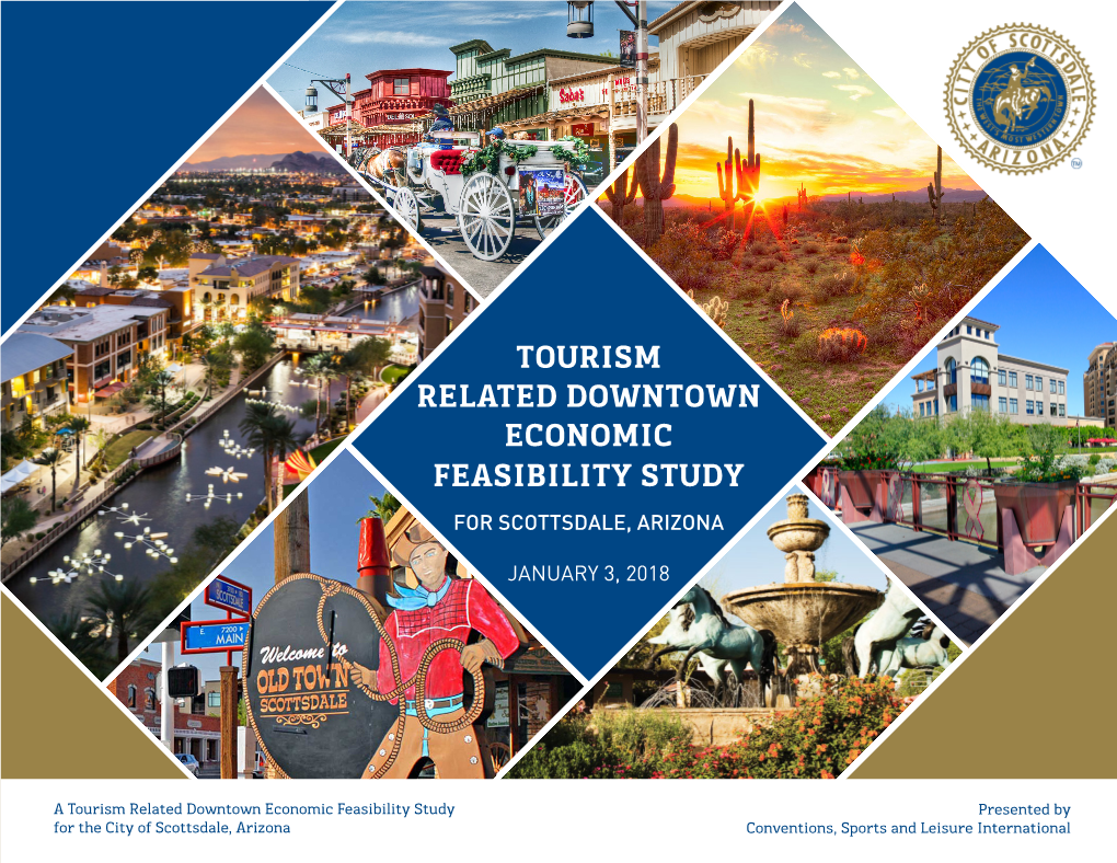 Tourism Related Downtown Economic Feasibility Study for Scottsdale, Arizona