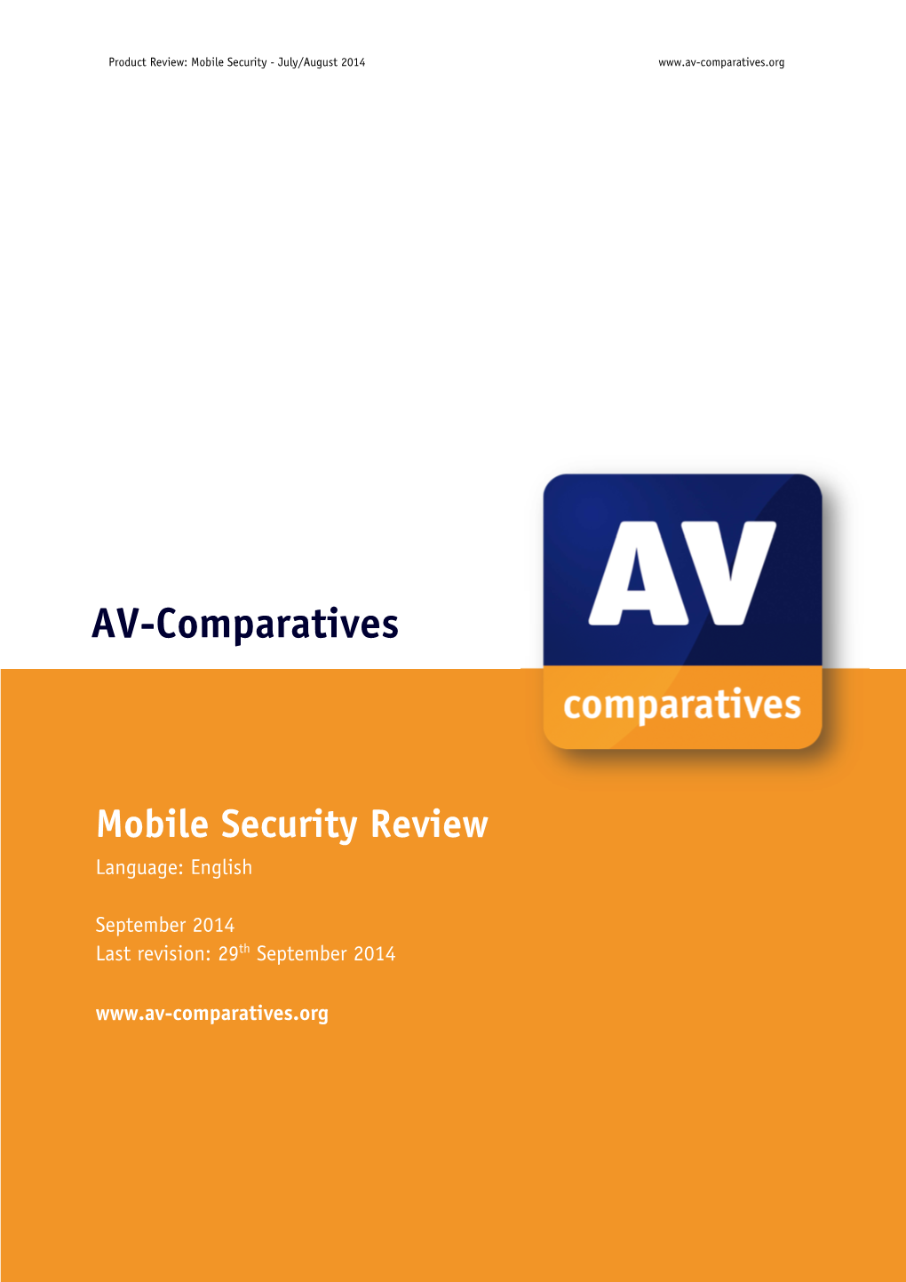 Mobile Security Report 2014