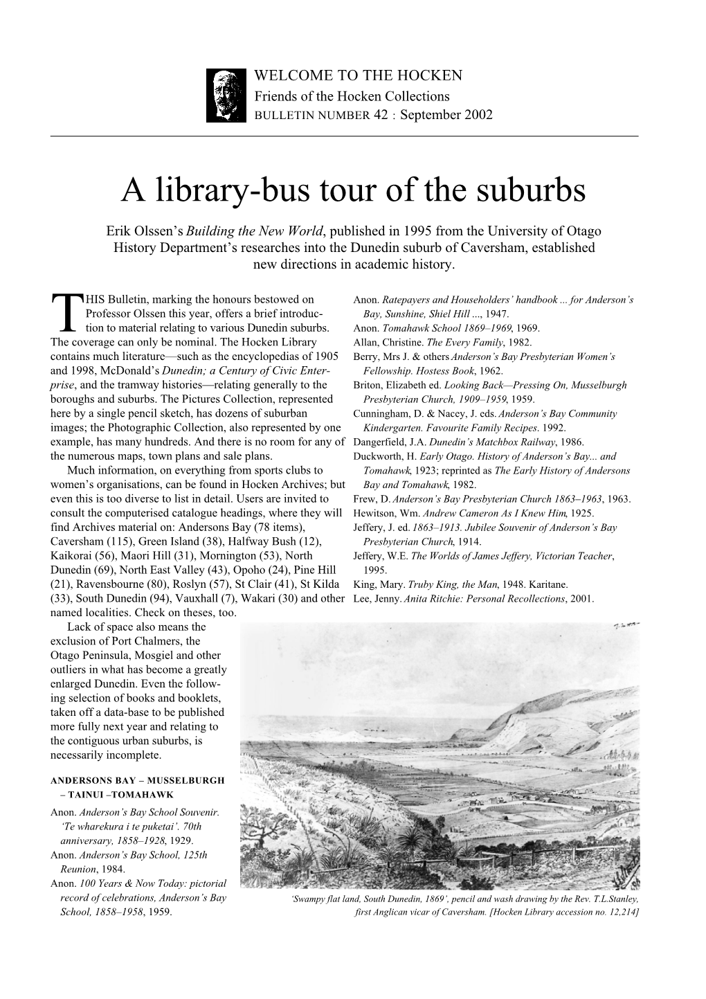 A Library-Bus Tour of the Suburbs