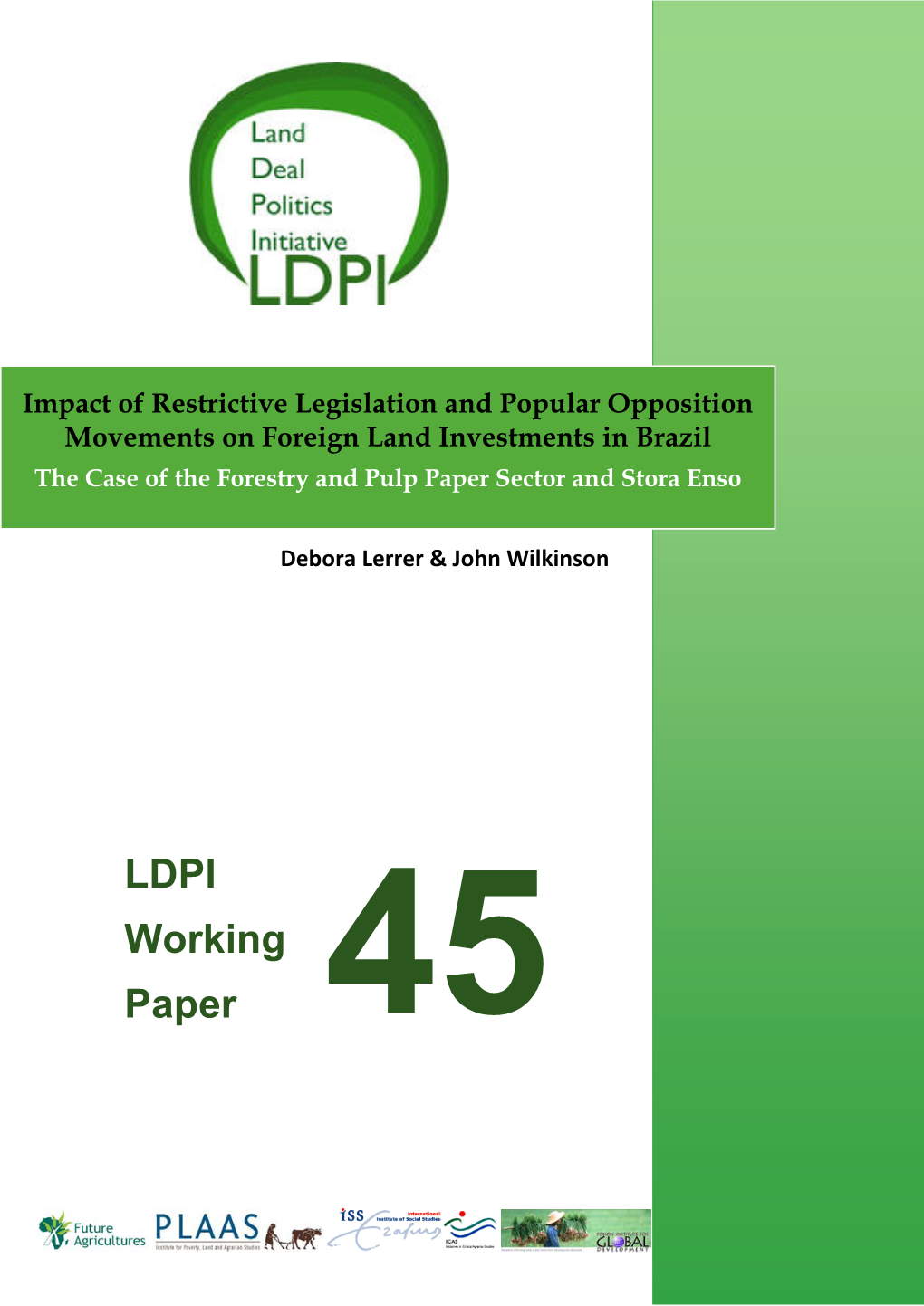 LDPI Working Paper 45