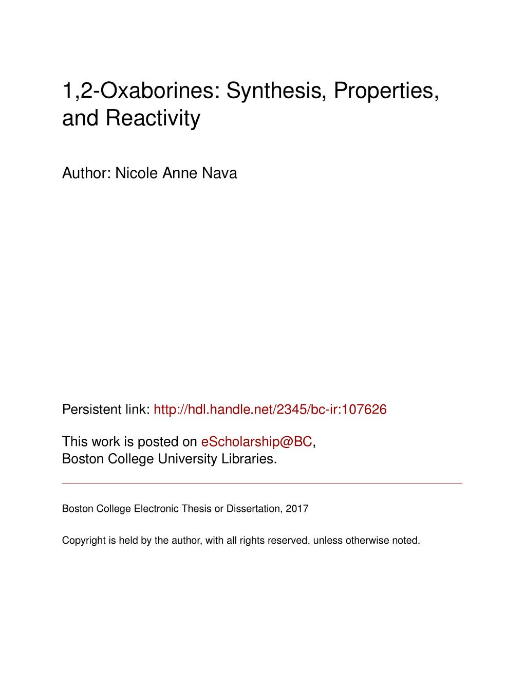 1,2-Oxaborines: Synthesis, Properties, and Reactivity