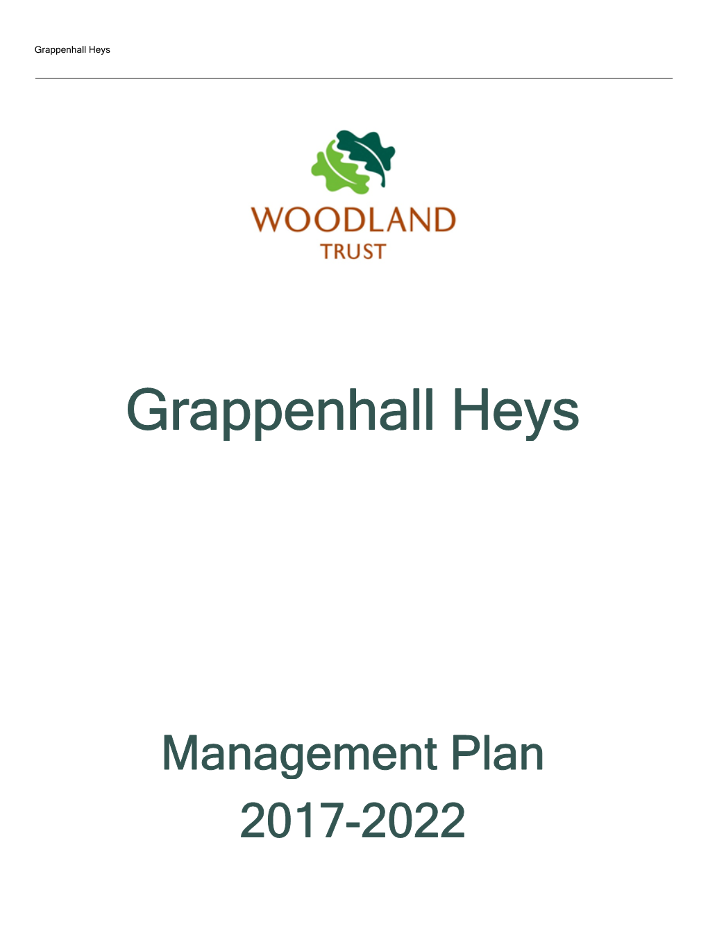 Grappenhall Heys