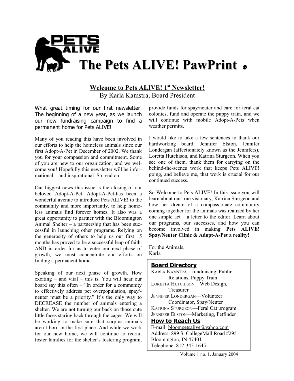 The Pets ALIVE