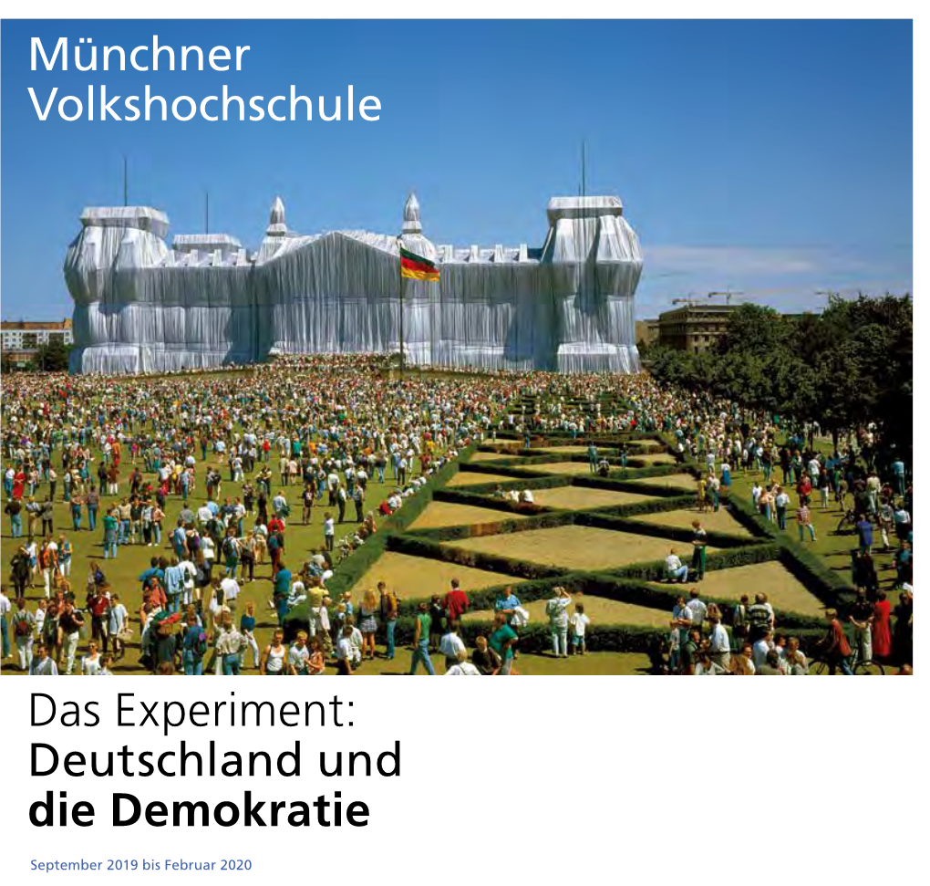 Das Experiment: Deutschland Und Die Demokratie