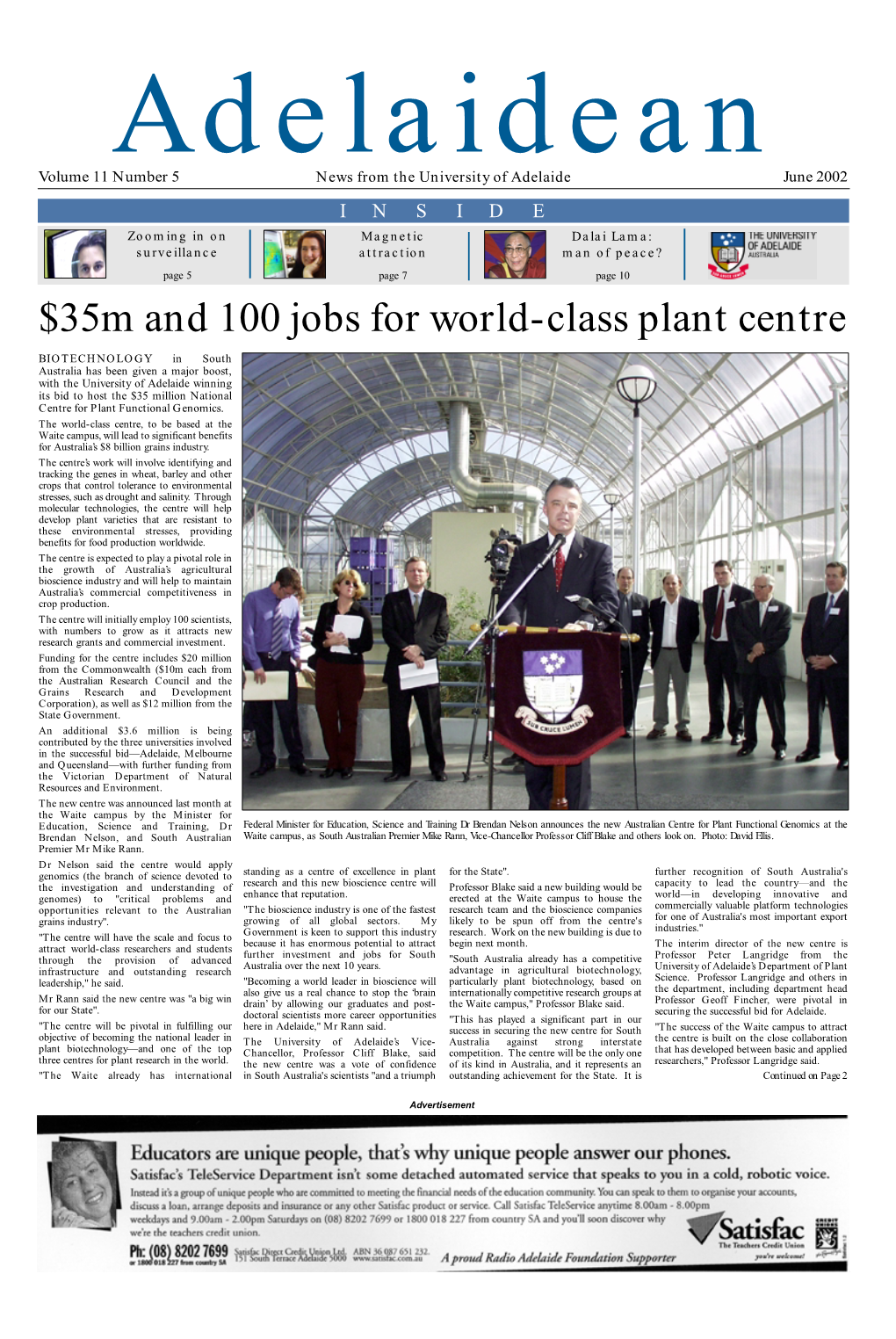 35M and 100 Jobs for World-Class Plant Centre