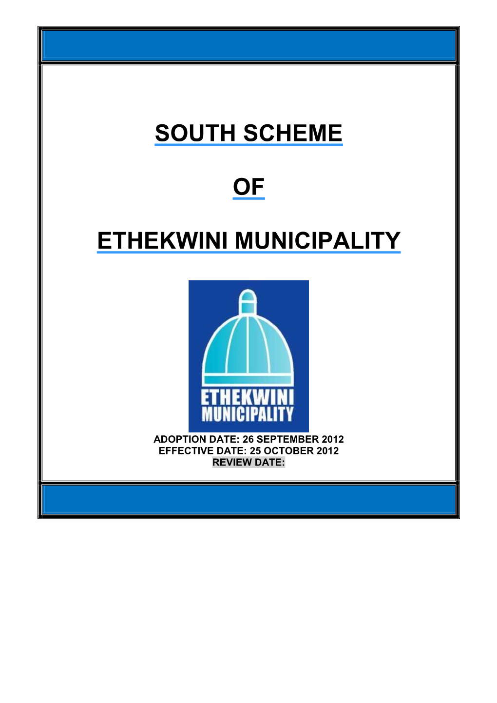 South Scheme of Ethekwini Municipality