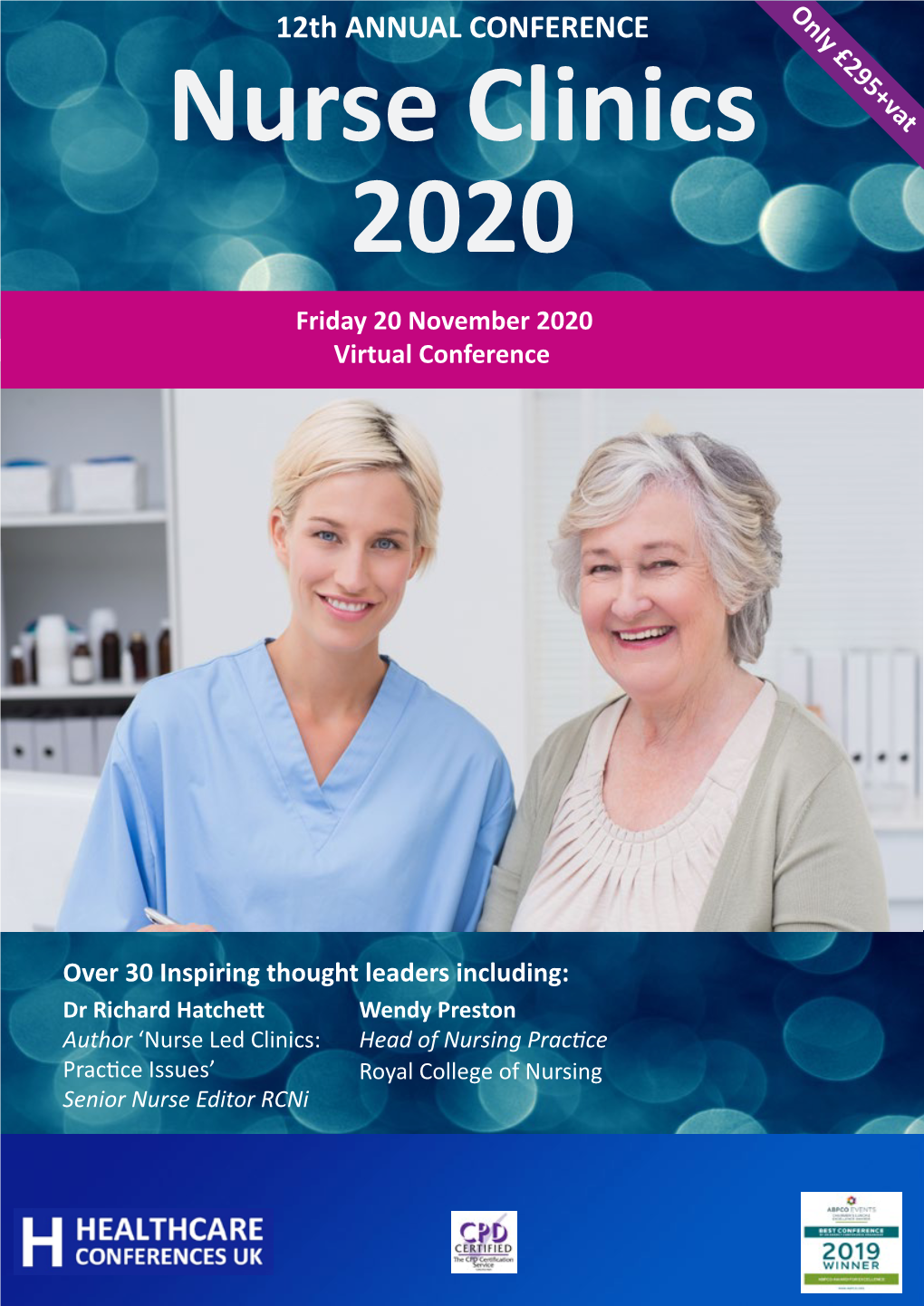 Nurse Clinics 2020 Friday 20 November 2020 Virtual Conference