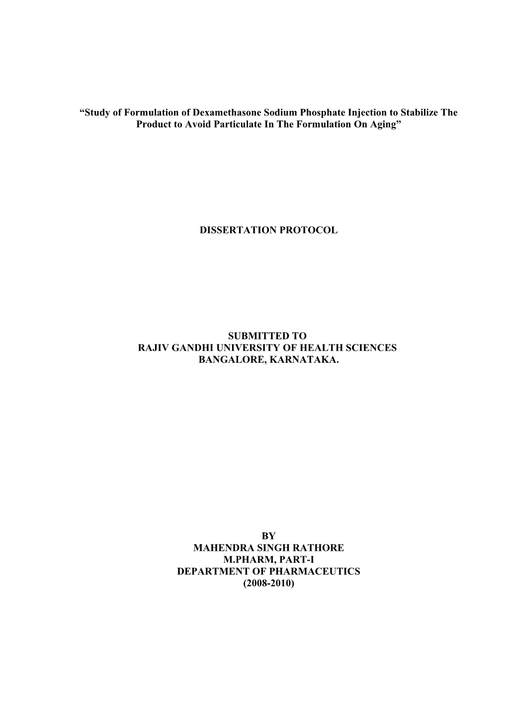 Formulation and Evaluation of Floating Tablets Containing the Nsaid S As a Drug